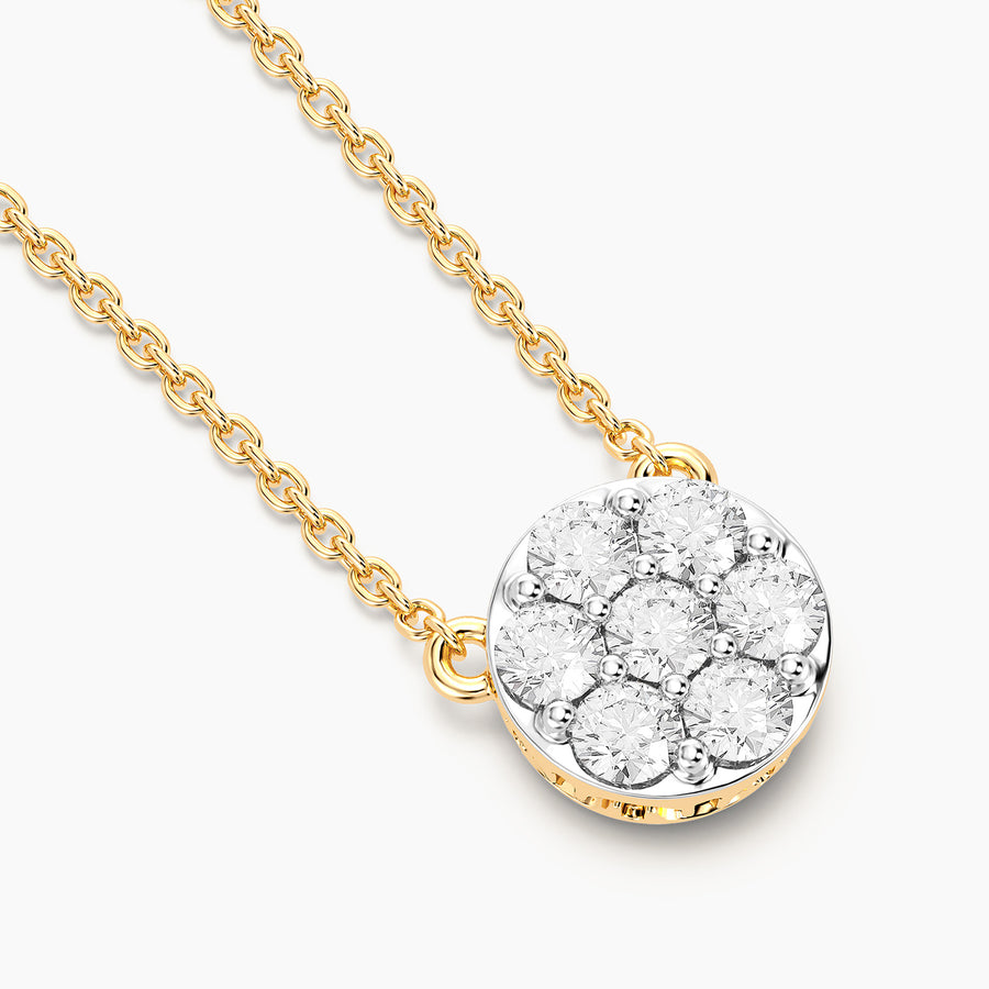 Lab-Grown 0.22 Ct Timeless Sparkle Pendant Necklace