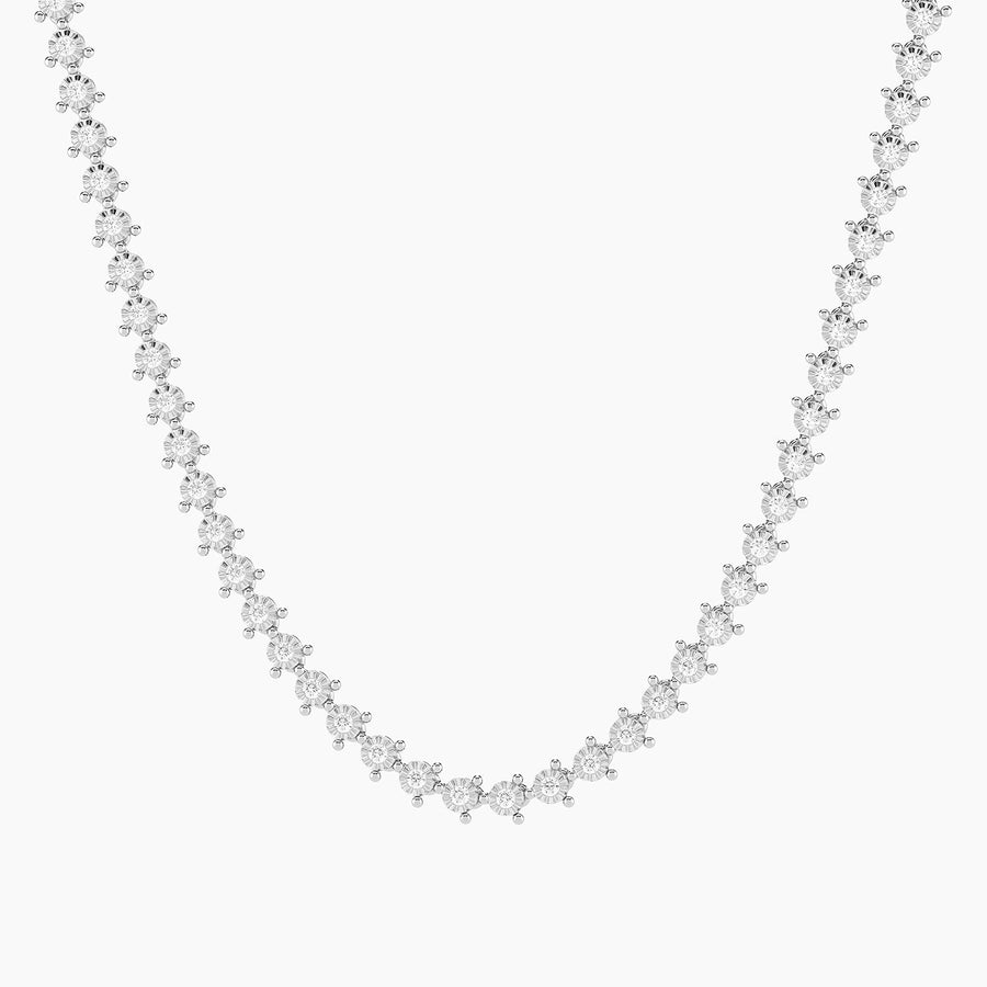 Lab-Grown 1.48 Ct Tennis Necklace