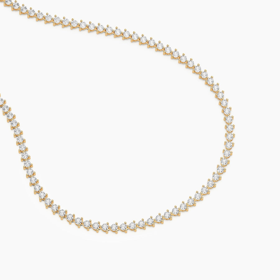 Lab-Grown 1.48 Ct Tennis Necklace