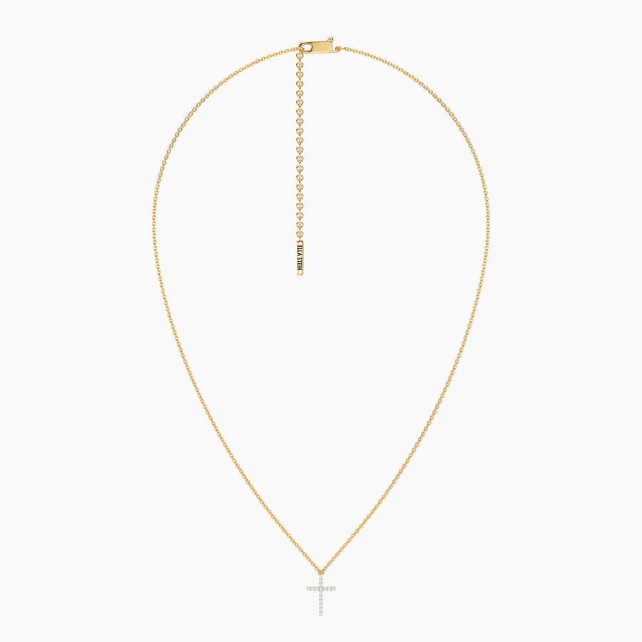 Lab-Grown Eternal Faith Pendant Necklace