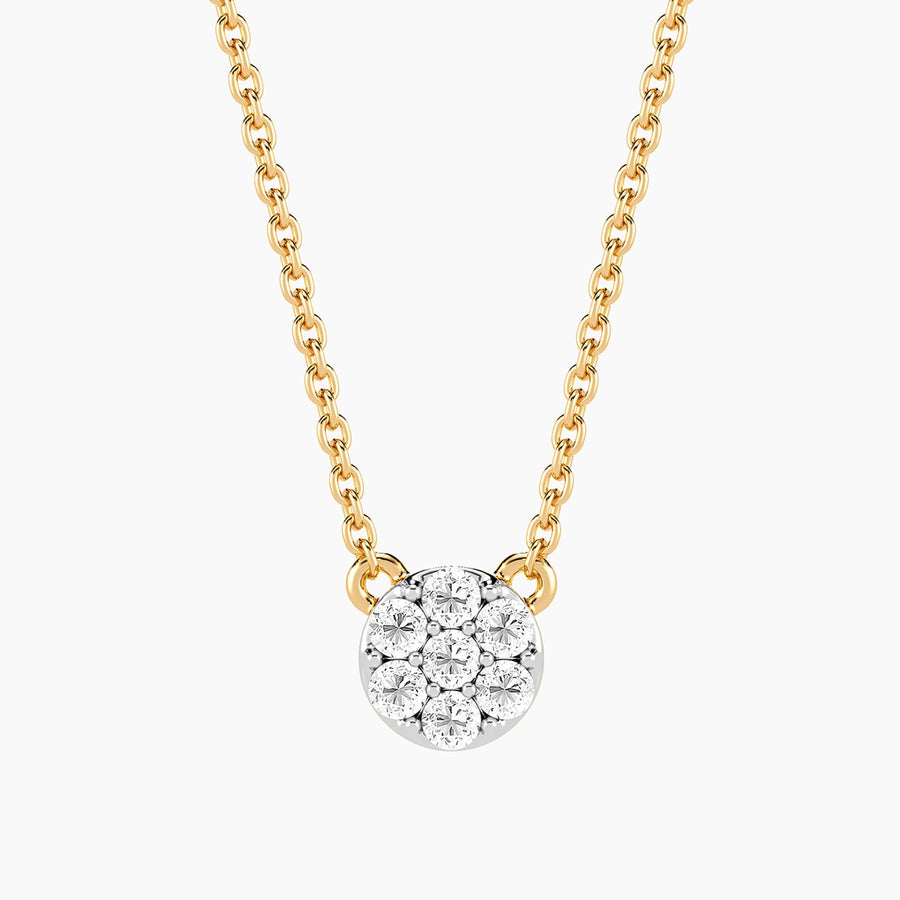 Lab-Grown Small Sphere Pendant Necklace
