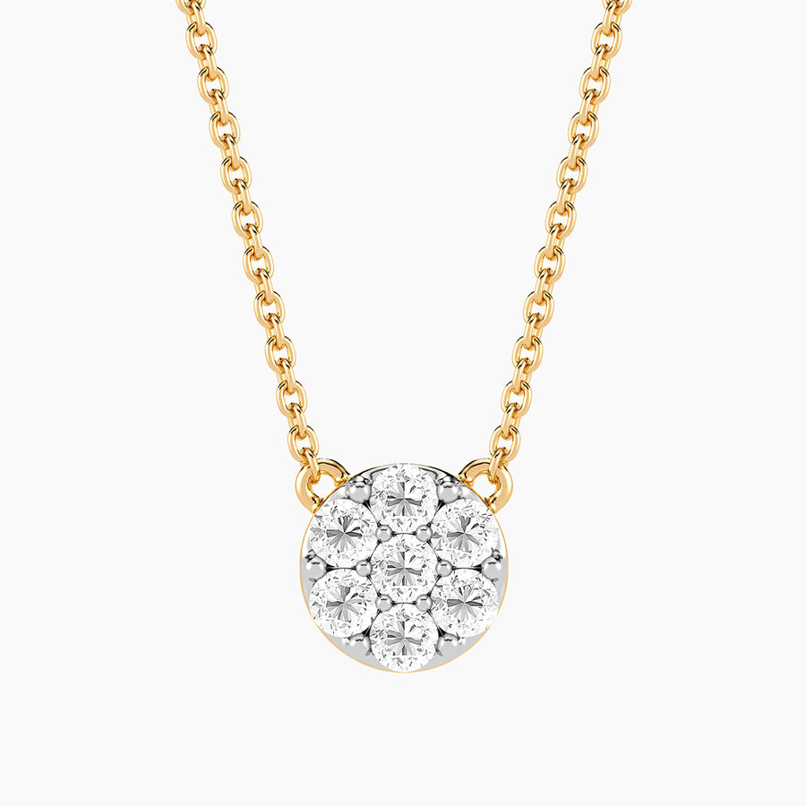 Lab-Grown Large Sphere Pendant Necklace