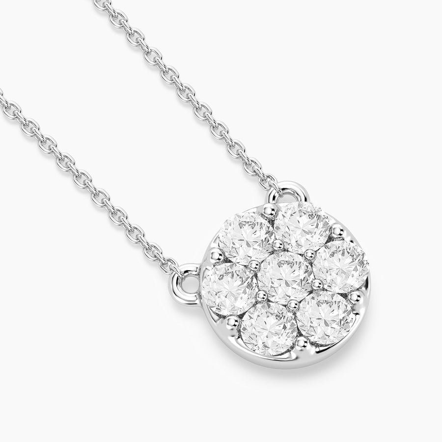 Lab-Grown Large Sphere Pendant Necklace