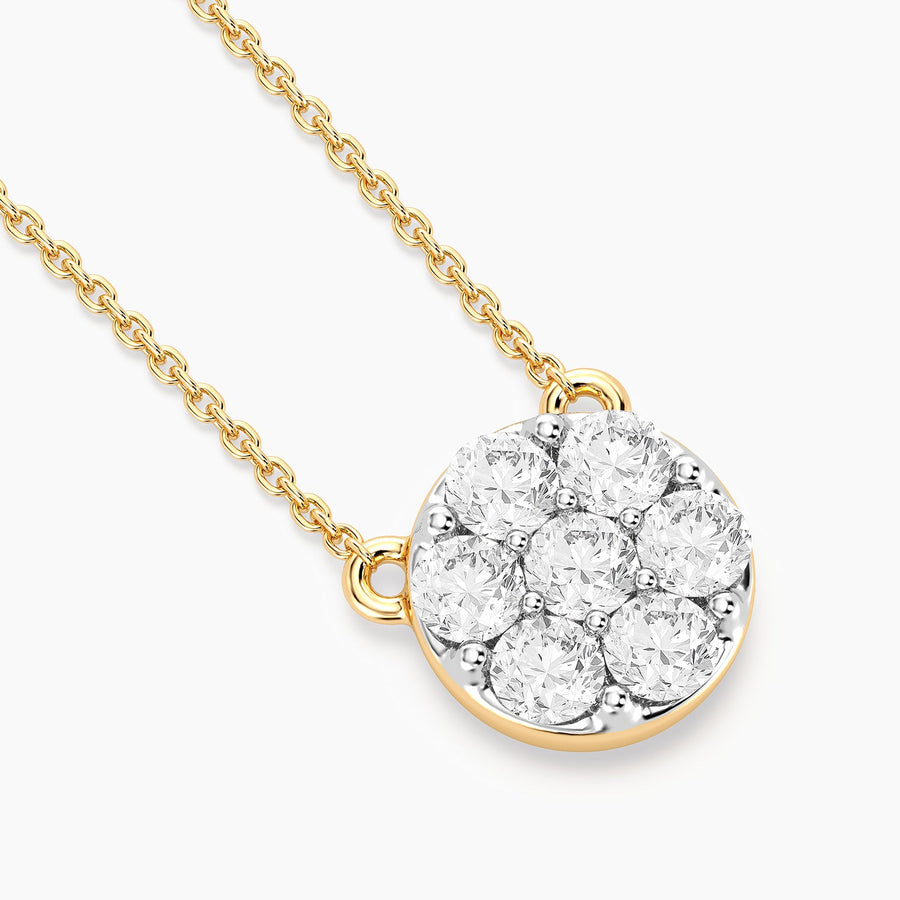 Lab-Grown Large Sphere Pendant Necklace