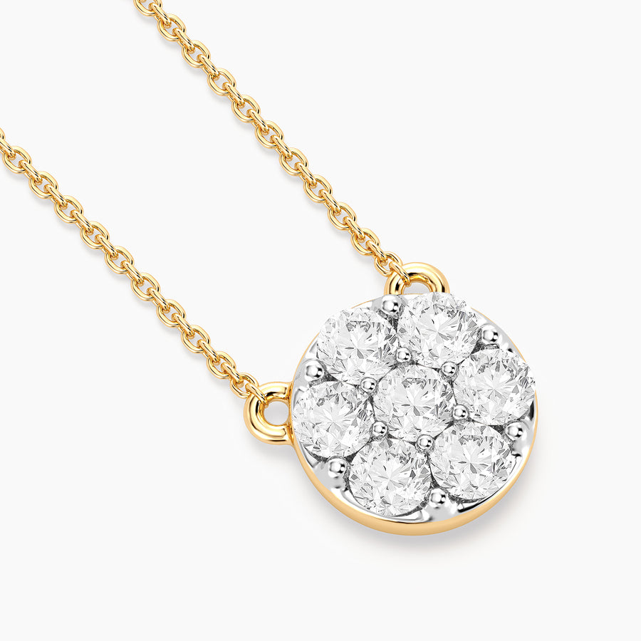 Lab-Grown Large Sphere Pendant Necklace