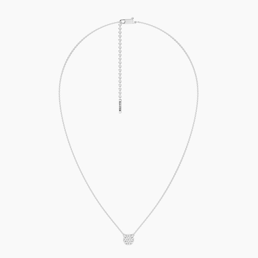 Lab-Grown Large Sphere Pendant Necklace