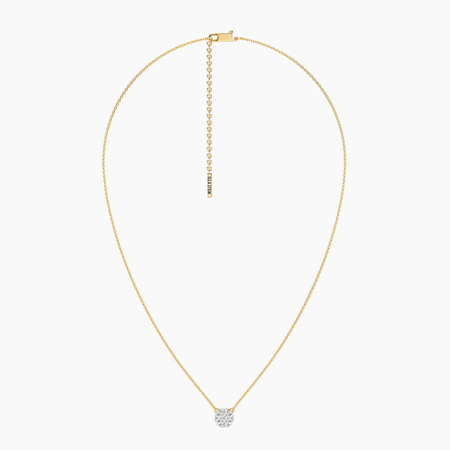 Lab-Grown Large Sphere Pendant Necklace