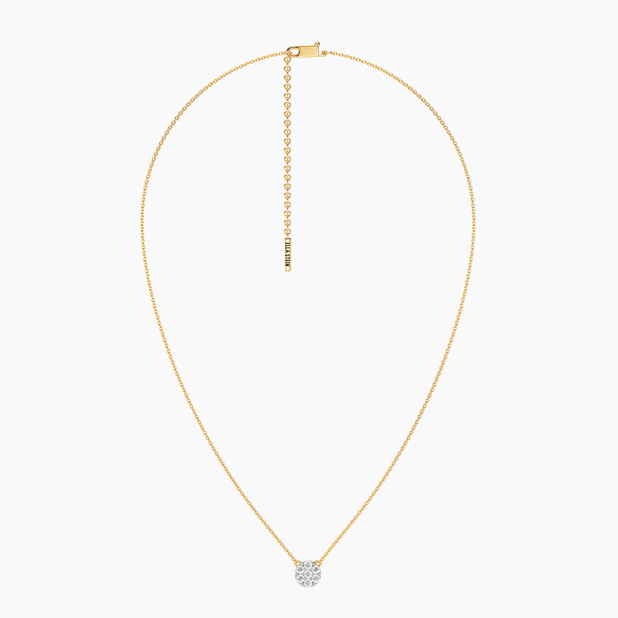 Lab-Grown Large Sphere Pendant Necklace
