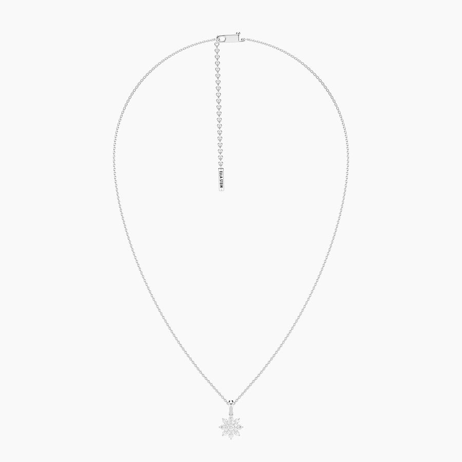 Lab-Grown 0.50 Ct Bloom Pendant Necklace