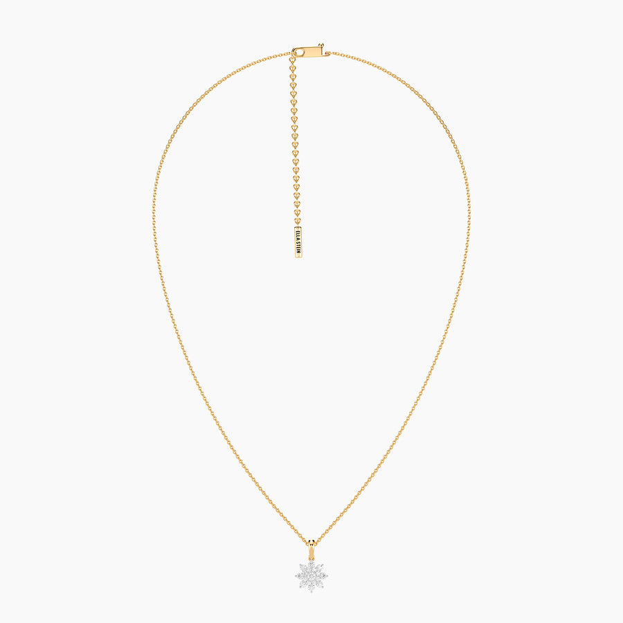 Lab-Grown 0.50 Ct Bloom Pendant Necklace