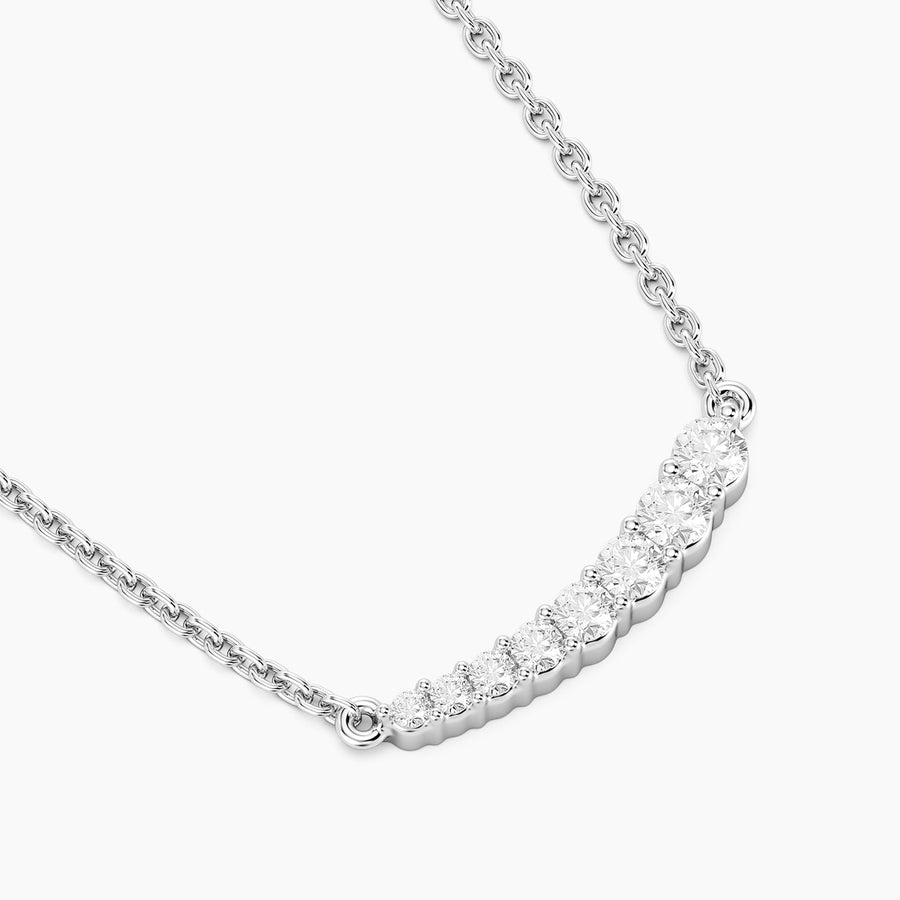 Lab-Grown Pave Classic Pendant Necklace