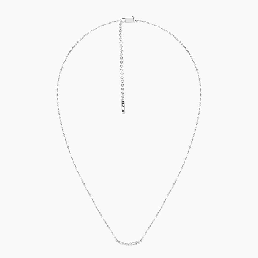 Lab-Grown Pave Classic Pendant Necklace