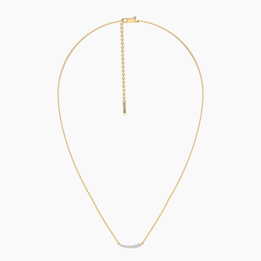 Lab-Grown Pave Classic Pendant Necklace