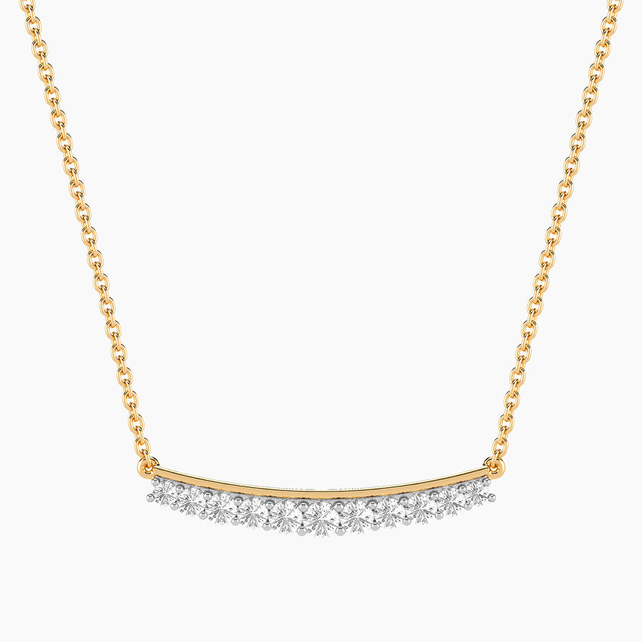 Lab-Grown Opulent Trio Pendant Necklace