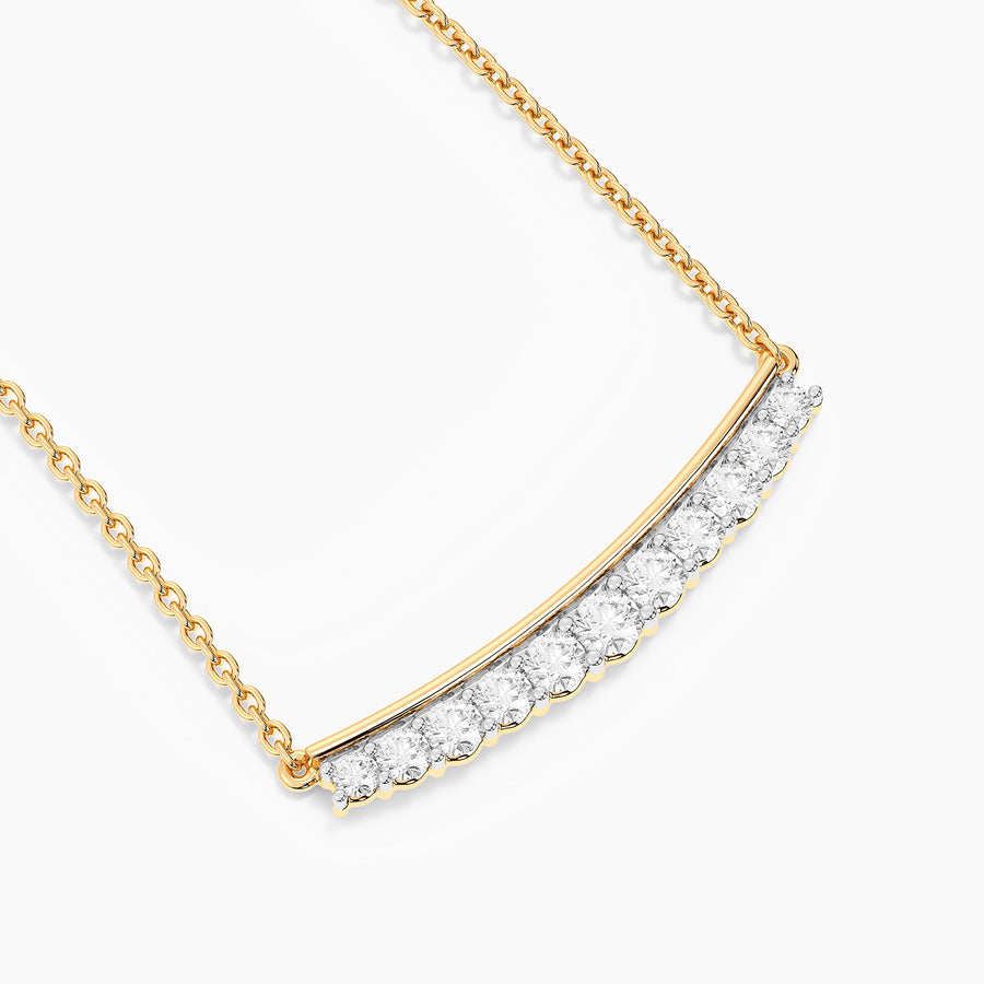 Lab-Grown Opulent Trio Pendant Necklace