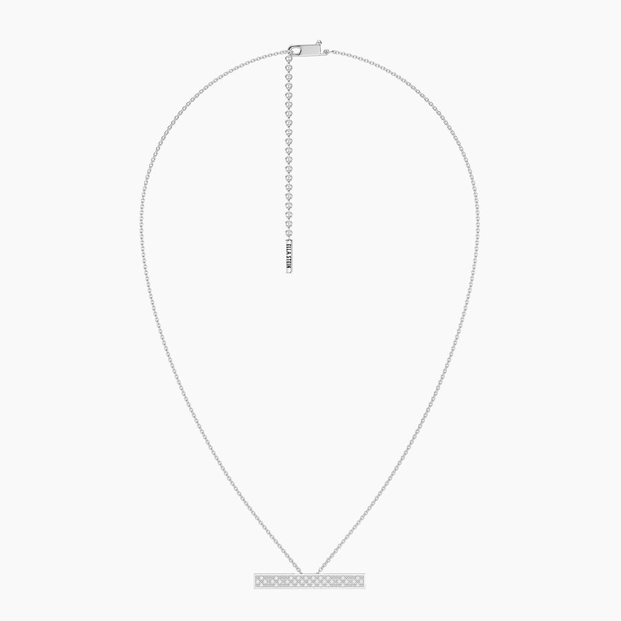 Lab-Grown Raise The Bar Pendant Necklace