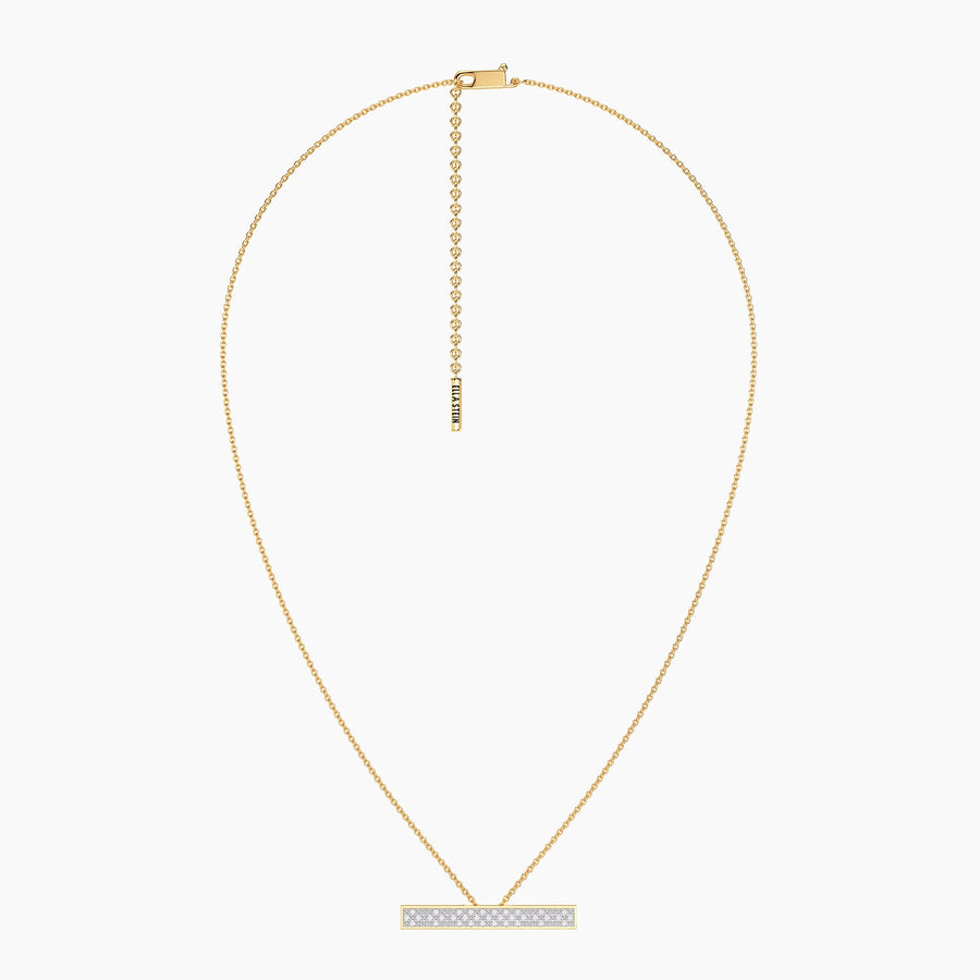 Lab-Grown Raise The Bar Pendant Necklace
