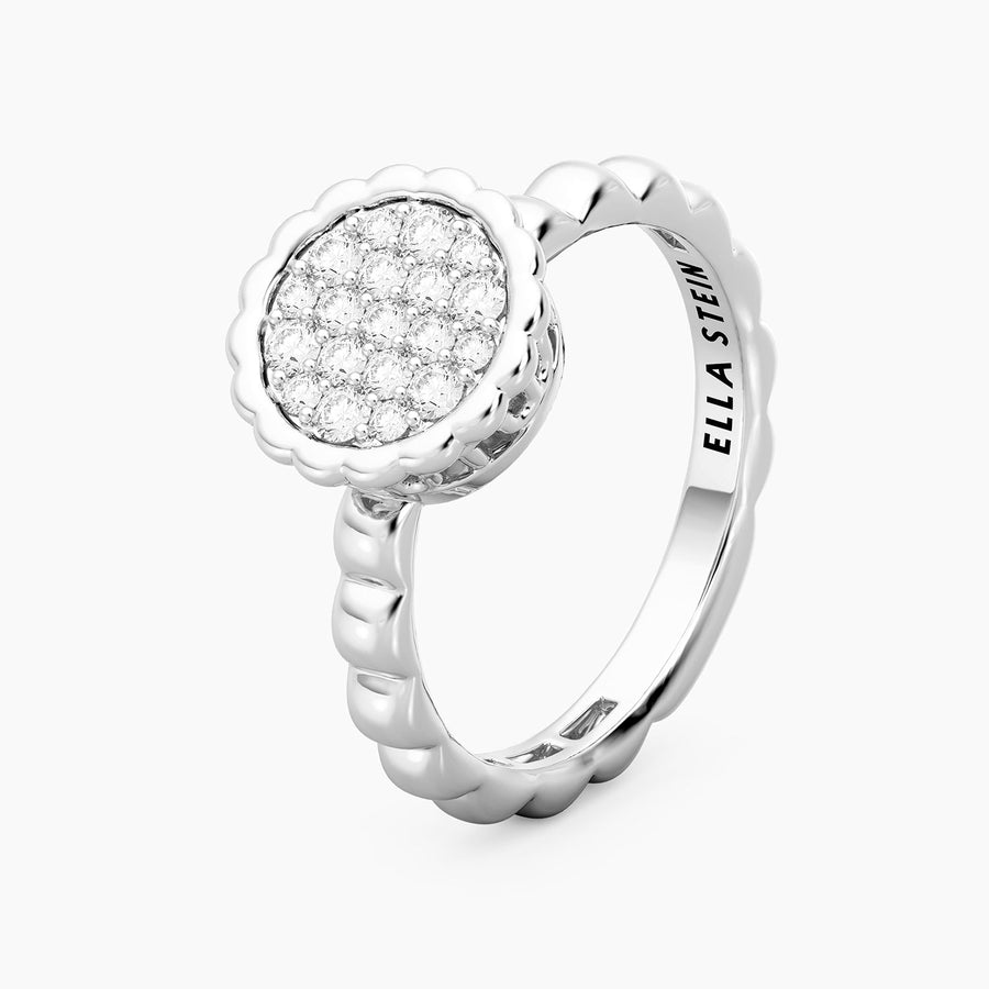 Lab-Grown Signature Circle Ring