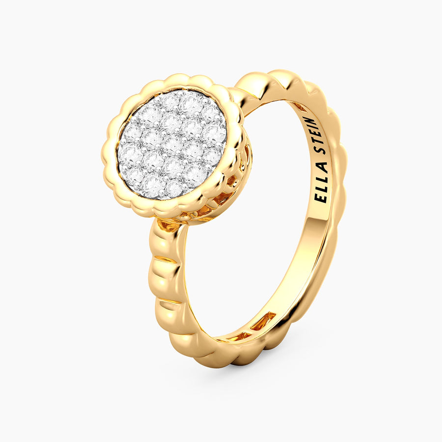 Lab-Grown Signature Circle Ring