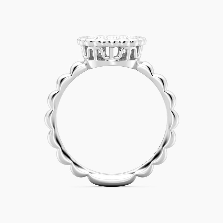Lab-Grown Signature Circle Ring