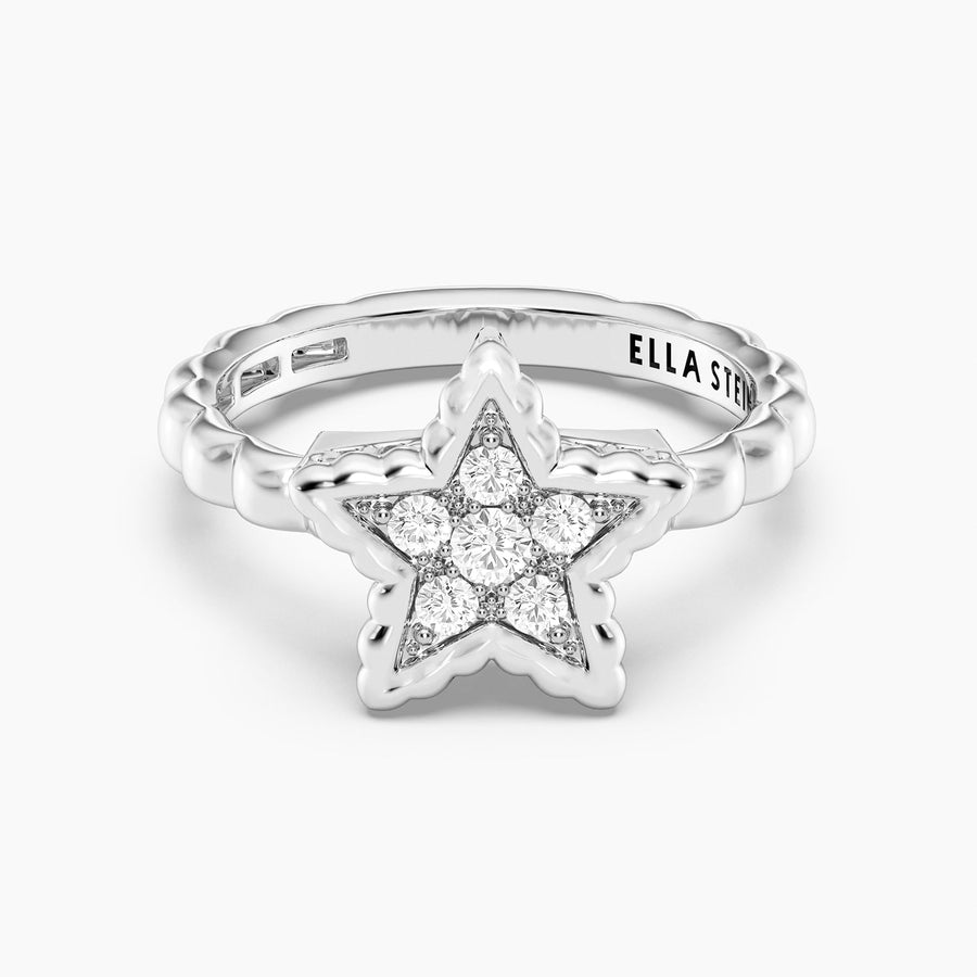 Lab-Grown Signature Star Ring