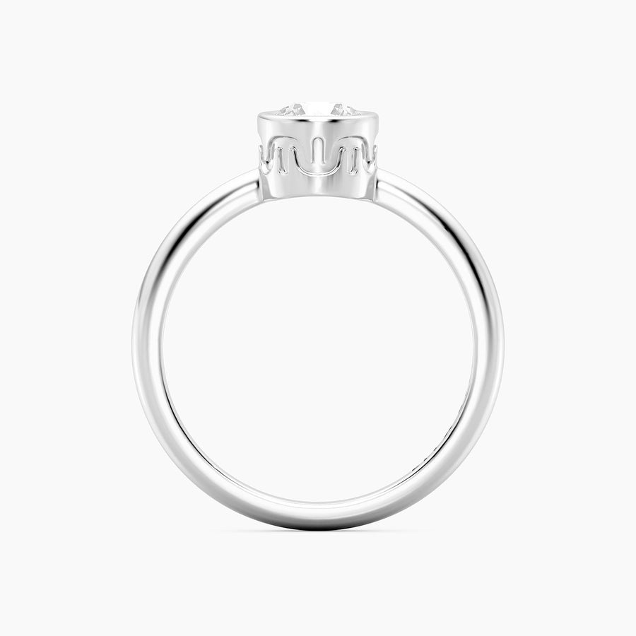 Lab-Grown 0.50 Ct Signature Bezel Ring