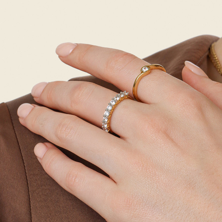 Lab-Grown 0.95 Ct Gladiator Ring