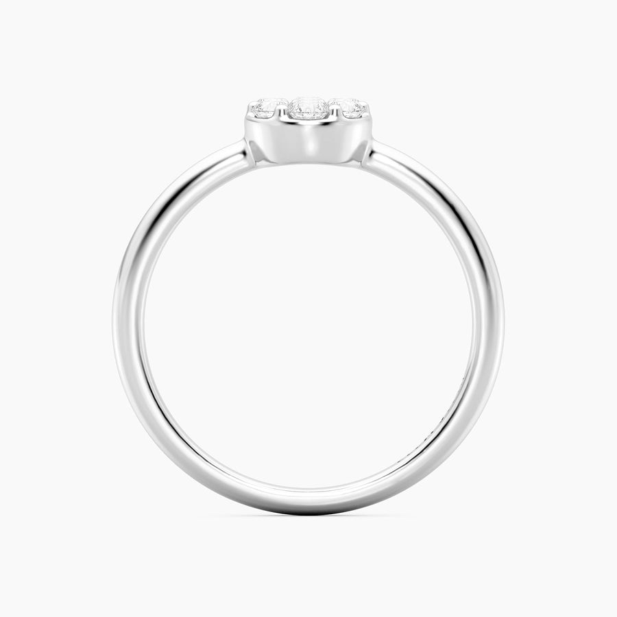 Lab-Grown Small Sphere Ring