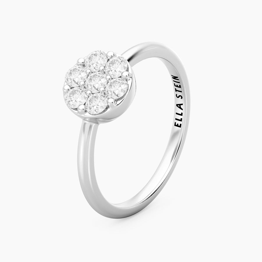 Lab-Grown Large Sphere Ring