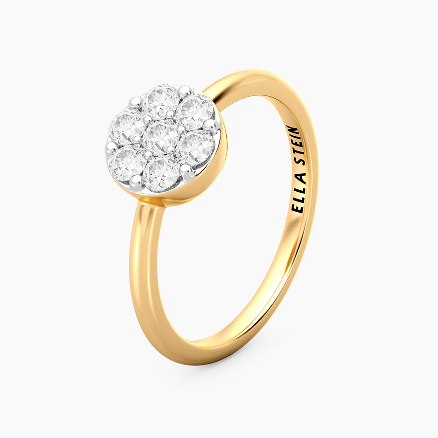Lab-Grown Large Sphere Ring