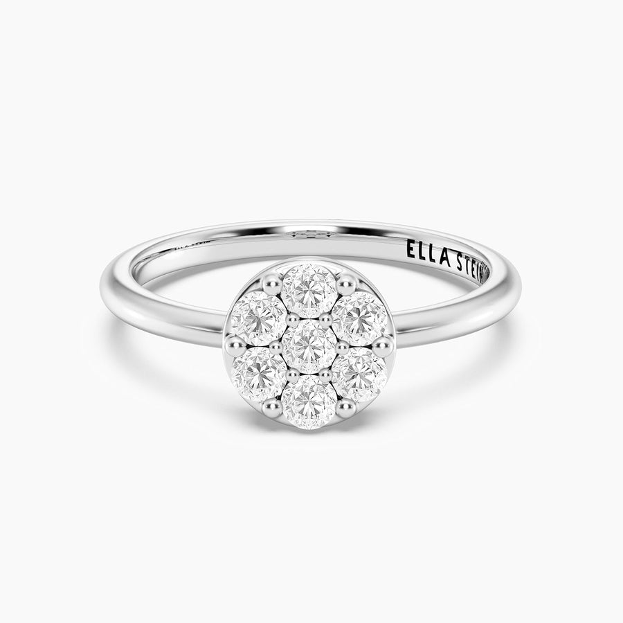 Lab-Grown Large Sphere Ring
