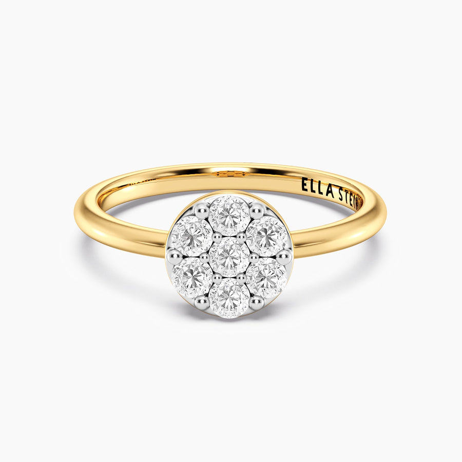 Lab-Grown Large Sphere Ring