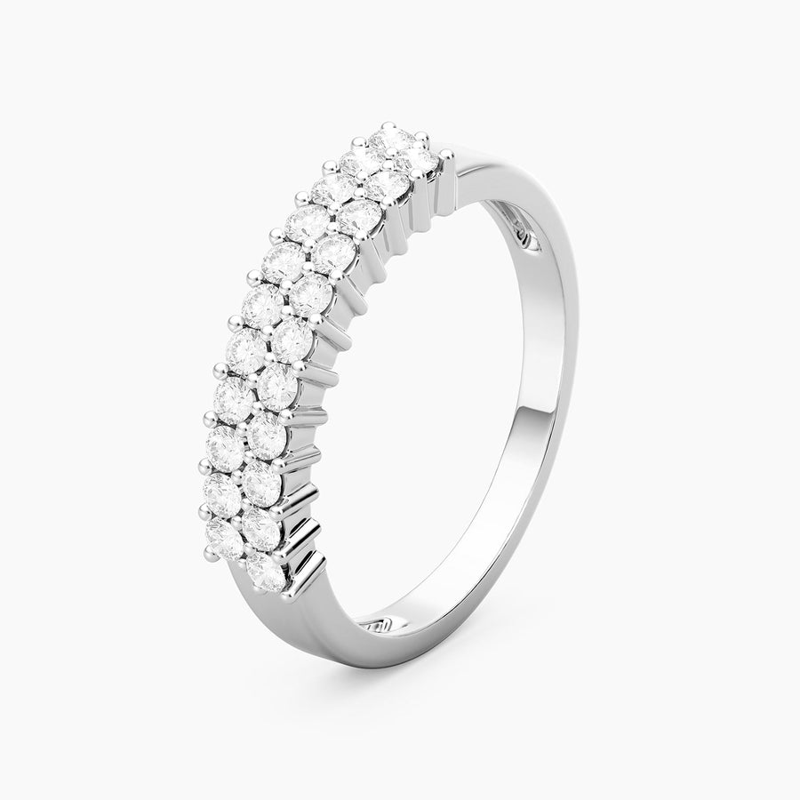 Lab-Grown Golden Aura Diamond Ring