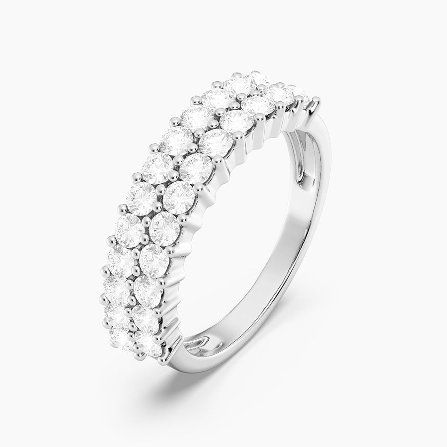 Lab-Grown Pave Forever Ring