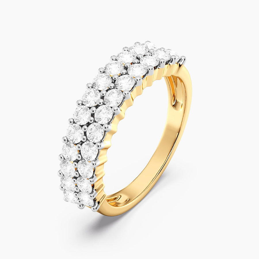 Lab-Grown Pave Forever Ring