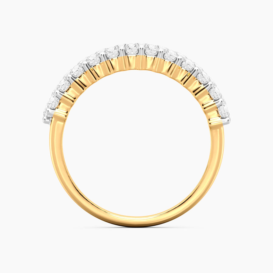 Lab-Grown Pave Forever Ring