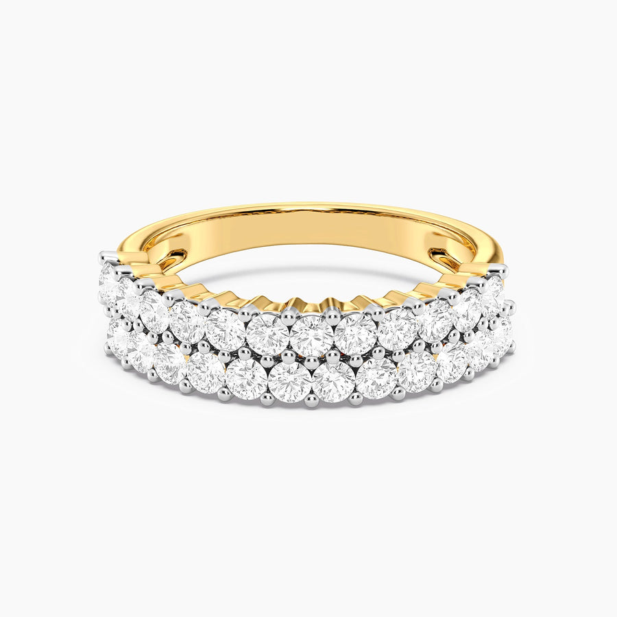Lab-Grown Pave Forever Ring