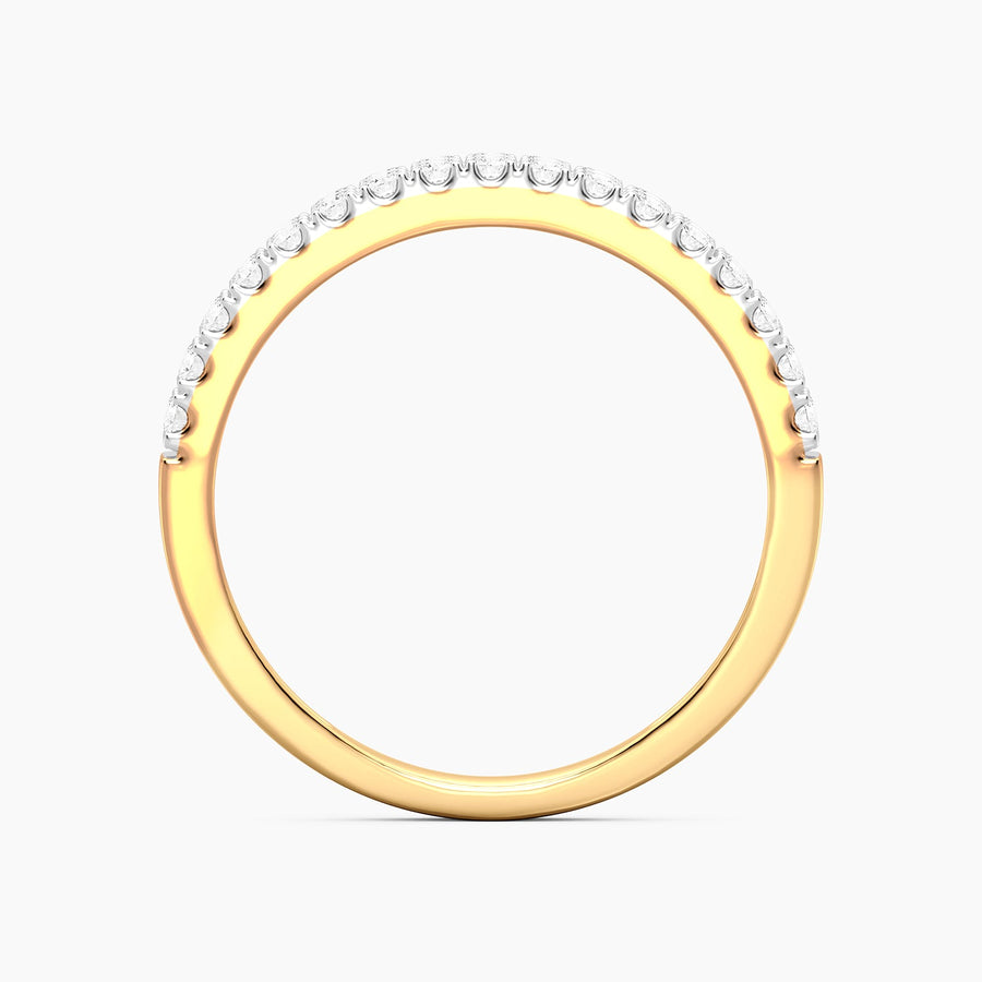 Lab-Grown  Shimmering Eternity Ring