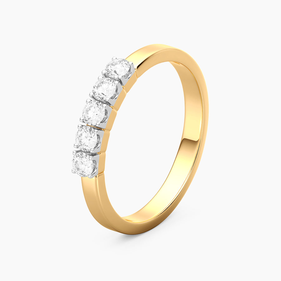 Lab-Grown  Brilliant Blossom Ring