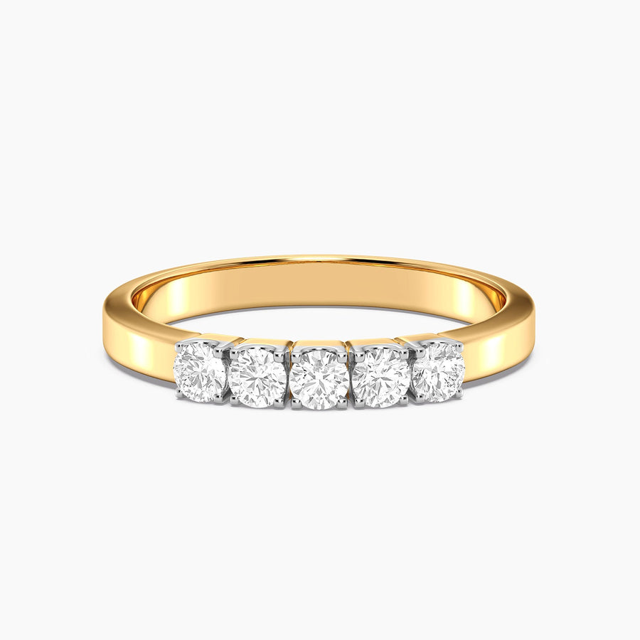 Lab-Grown  Brilliant Blossom Ring