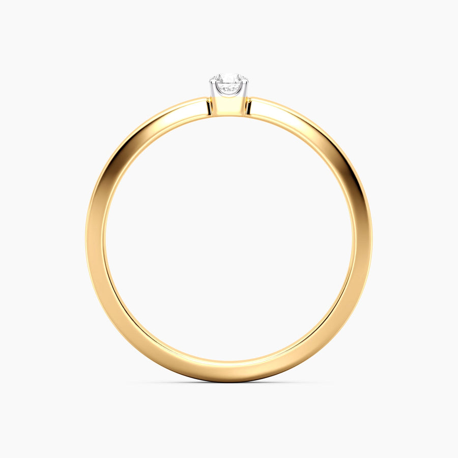 Lab-Grown Stackable Solo Diamond Band Ring