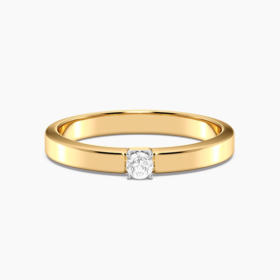 Lab-Grown Stackable Solo Diamond Band Ring