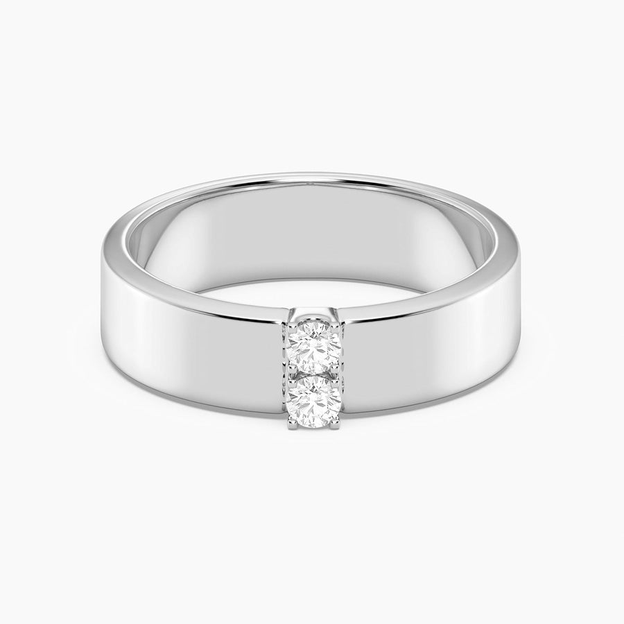 Lab-Grown Duo Band Ring