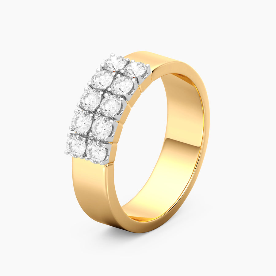 Lab-Grown Valor Diamond Band Ring