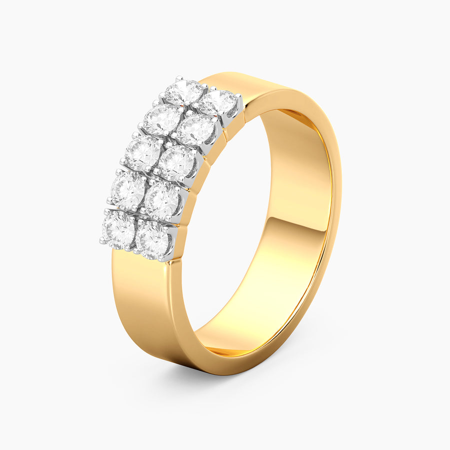 Lab-Grown Valor Diamond Band Ring