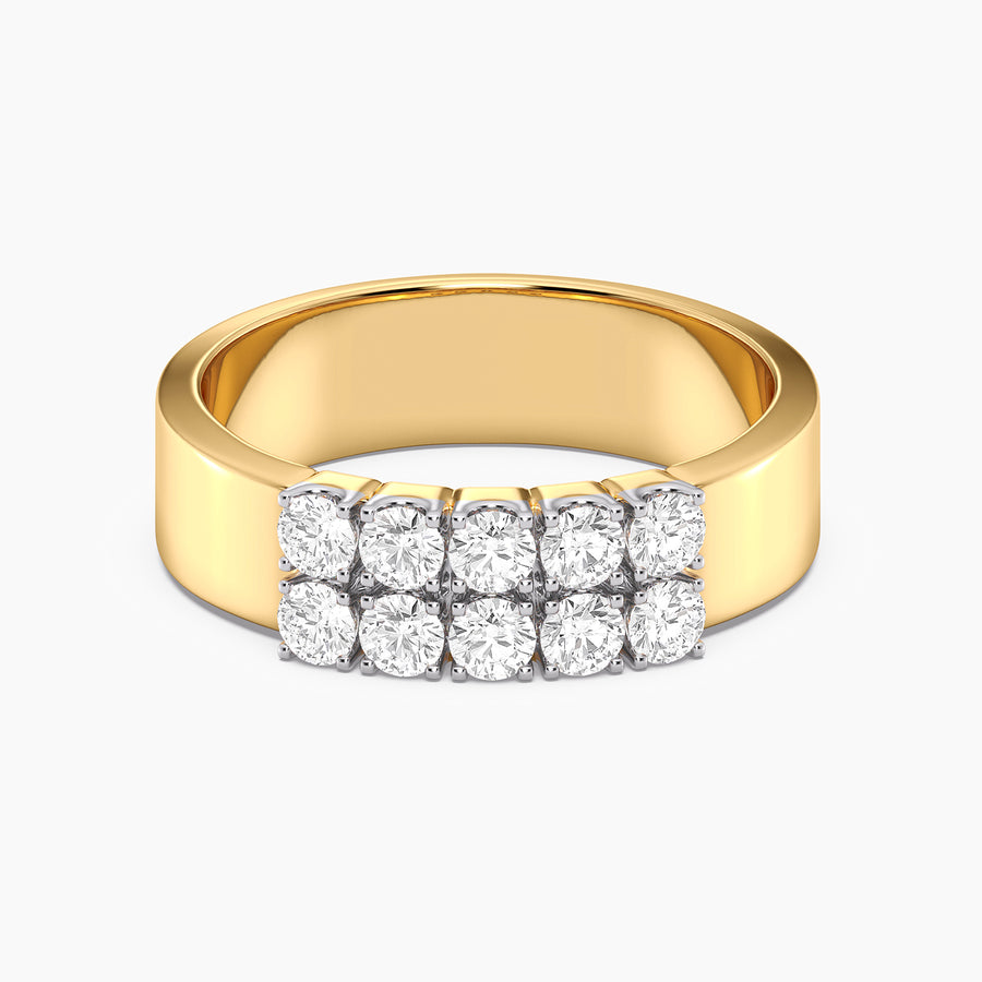 Lab-Grown Valor Diamond Band Ring