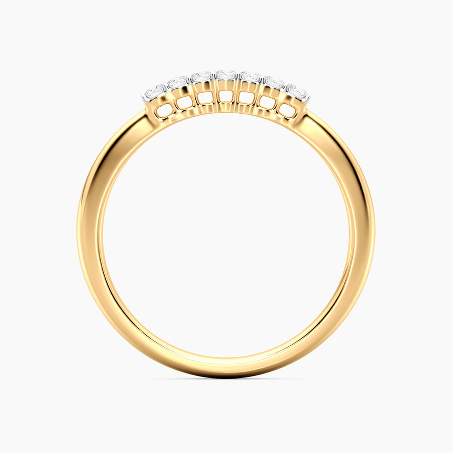 Lab-Grown 0.13 Ct Stars of The Show Stackable Ring