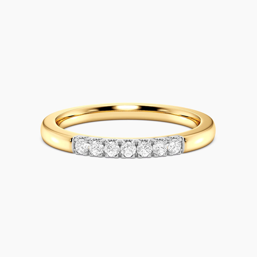 Lab-Grown 0.18 Ct Diamond Harmony Band Ring