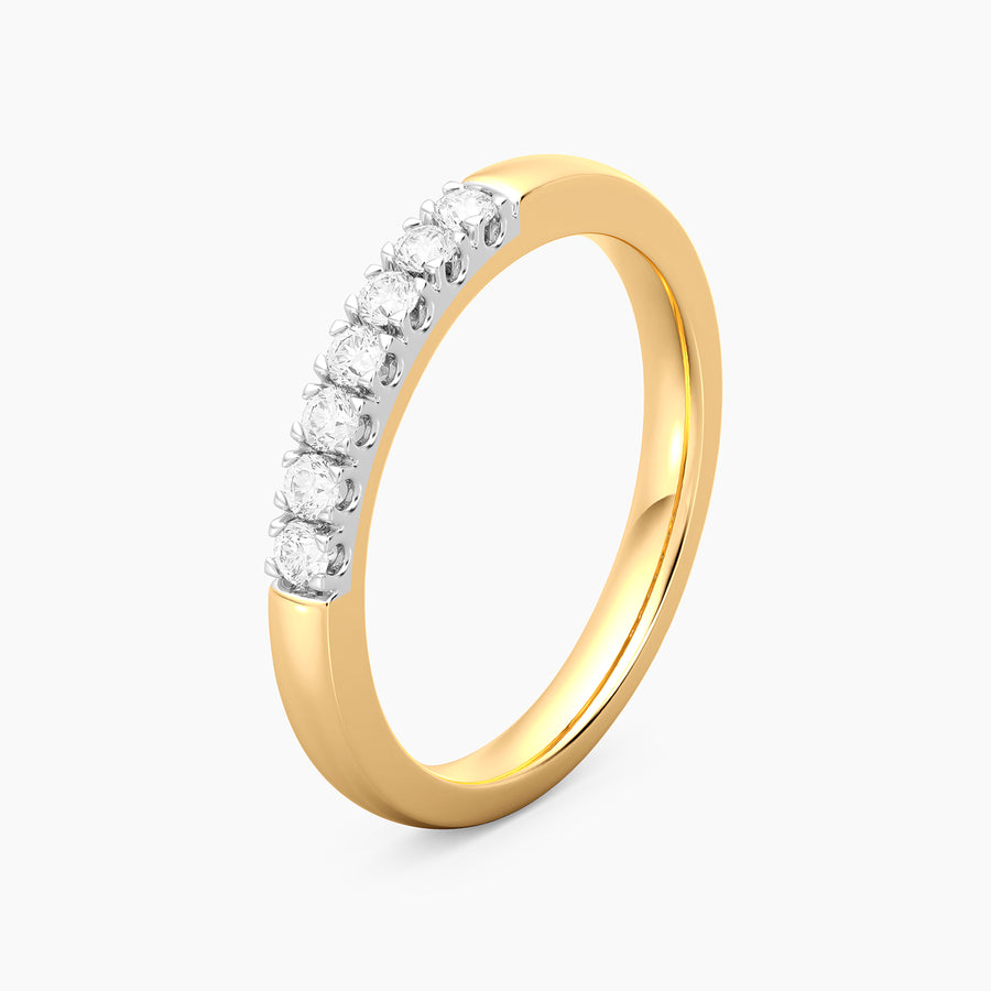 Lab-Grown 0.24 Ct Diamond Harmony Band Ring