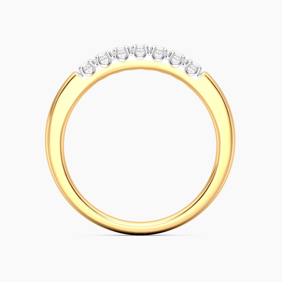Lab-Grown 0.24 Ct Diamond Harmony Band Ring